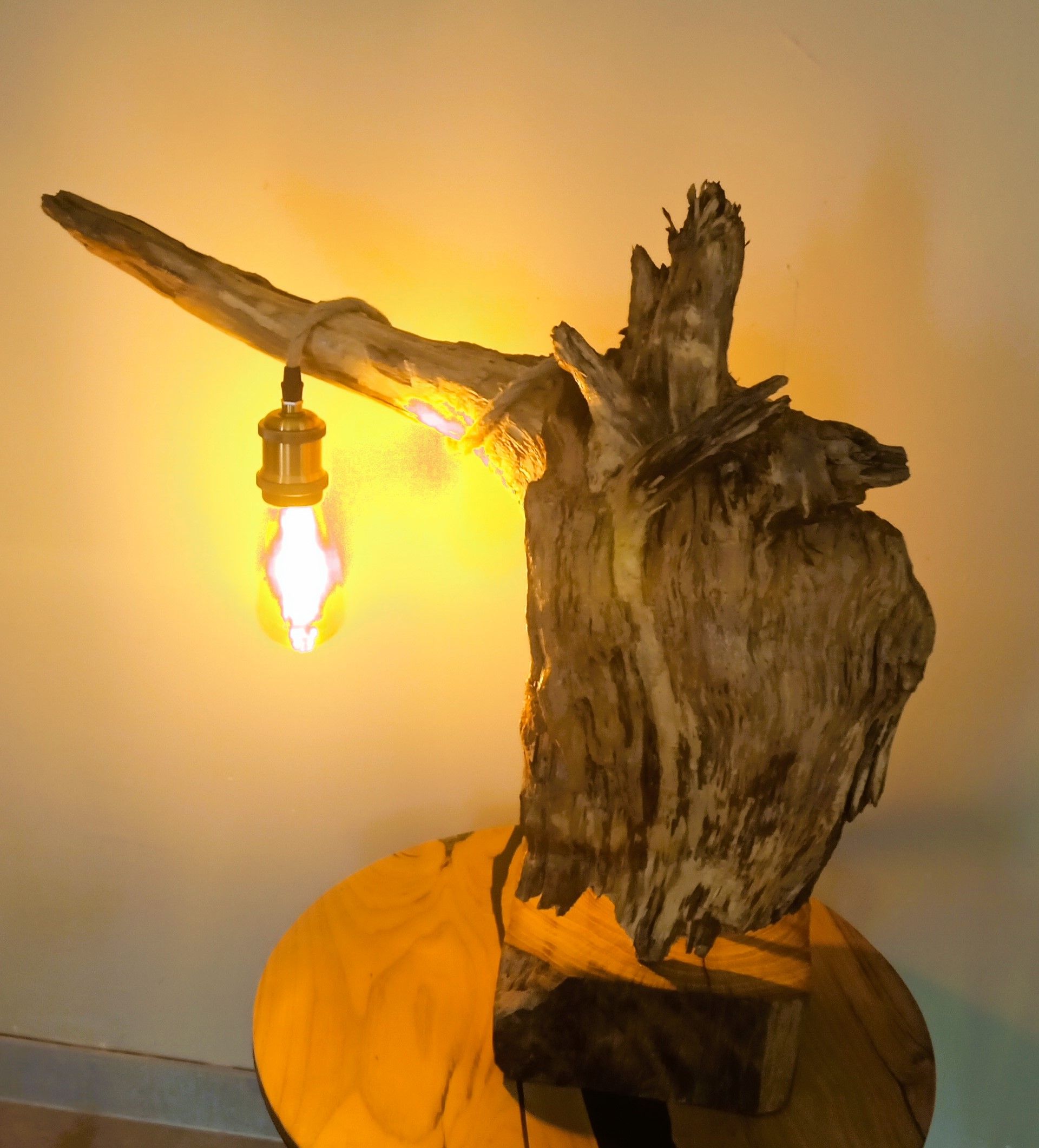Les lampes en bois